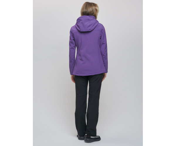 Костюм  женский фиолетового цвета 02032F