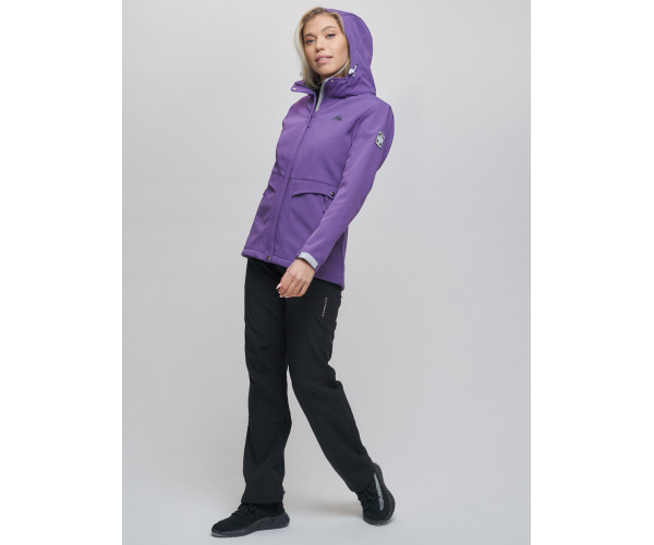 Костюм  женский фиолетового цвета 02032F