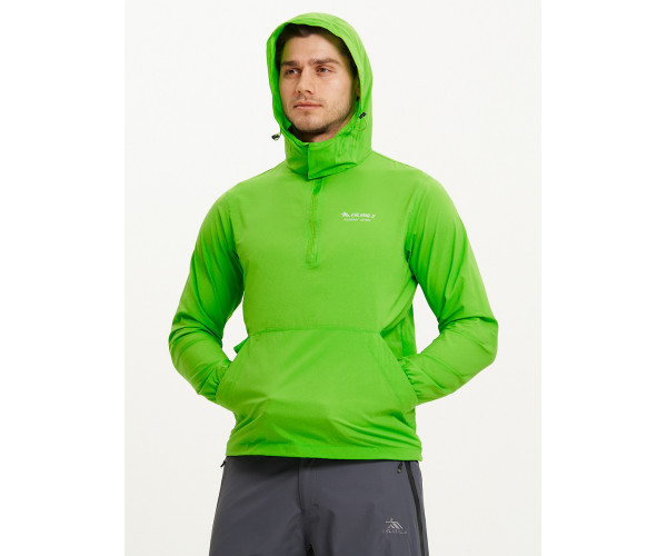 Анорак ветровка Valianly мужская зеленого цвета 93430Z