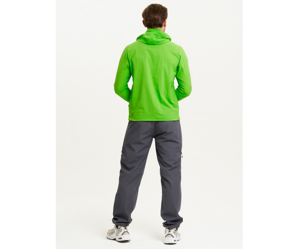 Анорак ветровка Valianly мужская зеленого цвета 93430Z