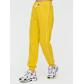 Спортивные брюки женские желтого цвета 1306J