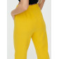 Спортивные брюки женские желтого цвета 1306J