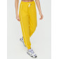 Спортивные брюки женские желтого цвета 1306J