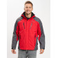 Куртка демисезонная 3 в 1 красного цвета 12005Kr