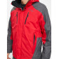 Куртка демисезонная 3 в 1 красного цвета 12005Kr