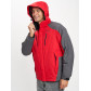 Куртка демисезонная 3 в 1 красного цвета 12005Kr