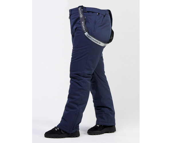 Женский зимний костюм горнолыжный большого размера фиолетового цвета 011982F