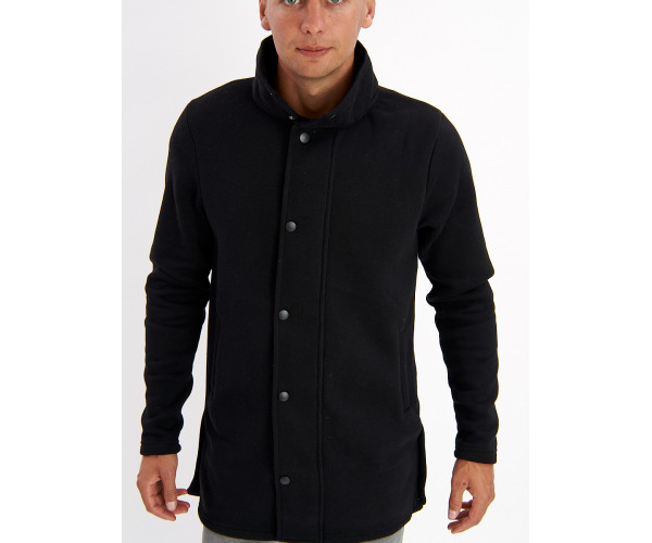 Толстовка классическая черного цвета 3007Ch