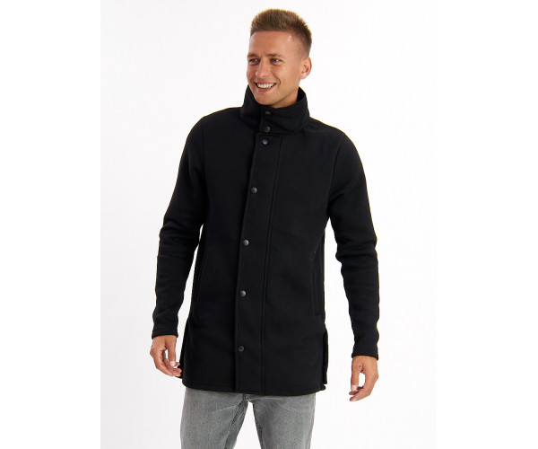 Толстовка классическая черного цвета 3007Ch