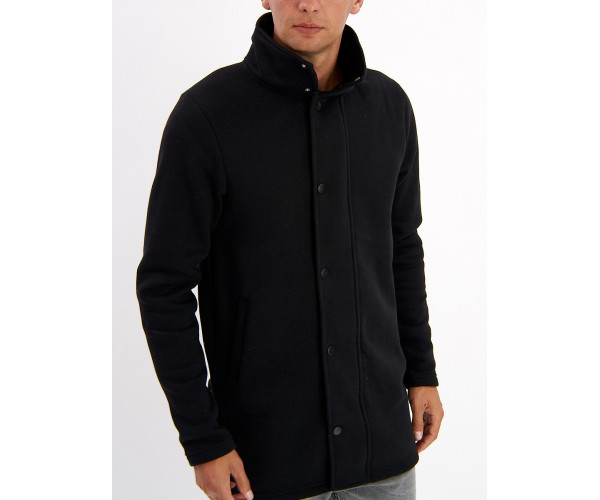 Толстовка классическая черного цвета 3007Ch