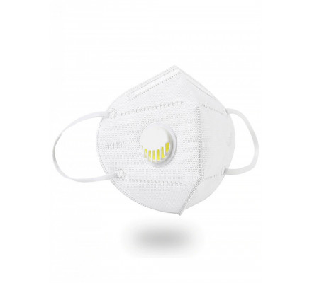 Маска защитная многоразовая с клапаном 95-KN за 1 95-1KNBl