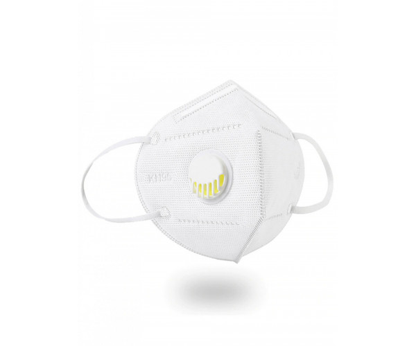 Маска защитная многоразовая с клапаном 95-KN за 1 95-1KNBl