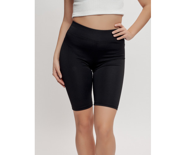 Велосипедки женские спортивные черного цвета 1099Ch