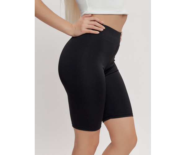 Велосипедки женские спортивные черного цвета 1099Ch