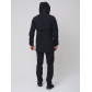 Спортивный костюм мужской  черного цвета 02020Ch