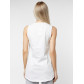 Футболка без рукавов женская белого цвета 8232Bl