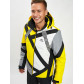 Горнолыжная куртка мужская желтого цвета 77015J