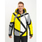 Горнолыжная куртка мужская желтого цвета 77015J