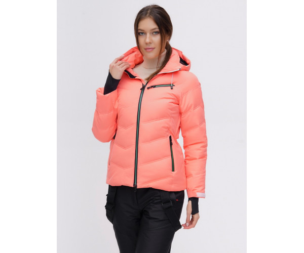 Горнолыжный костюм  персикового цвета 02081P