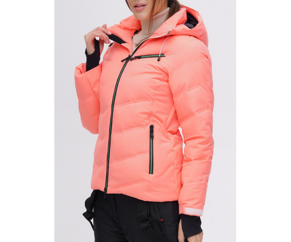 Горнолыжный костюм  персикового цвета 02081P