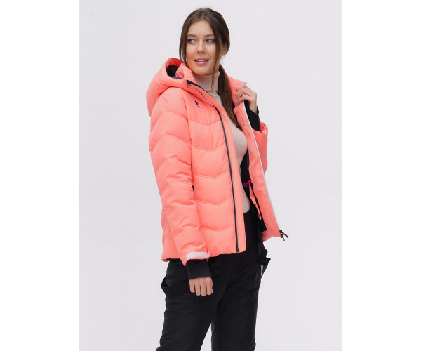 Горнолыжный костюм  персикового цвета 02081P