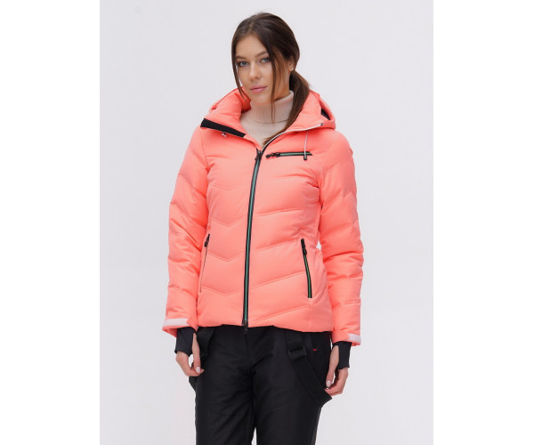 Горнолыжный костюм  персикового цвета 02081P