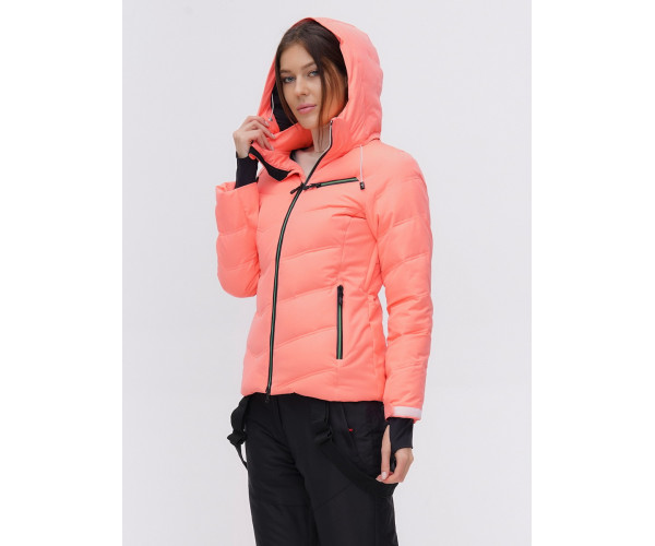 Горнолыжный костюм  персикового цвета 02081P