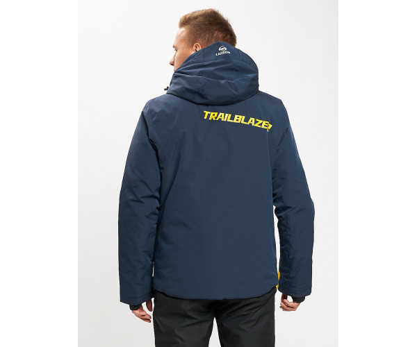 Горнолыжная куртка мужская темно-синего цвета 77010TS