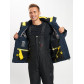 Горнолыжная куртка мужская темно-синего цвета 77010TS