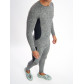 Термобелье мужское серого цвета 2202Sr