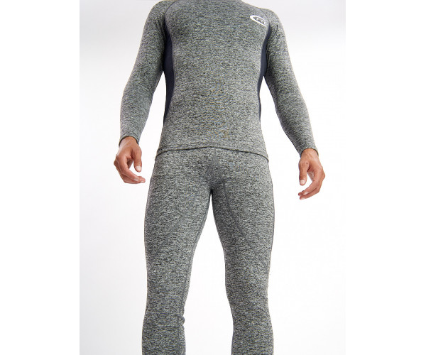 Термобелье мужское серого цвета 2202Sr
