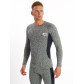 Термобелье мужское серого цвета 2202Sr