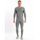Термобелье мужское серого цвета 2202Sr