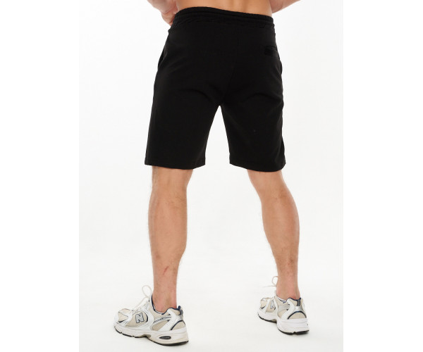Шорты трикотажные мужские черного цвета 221108Ch