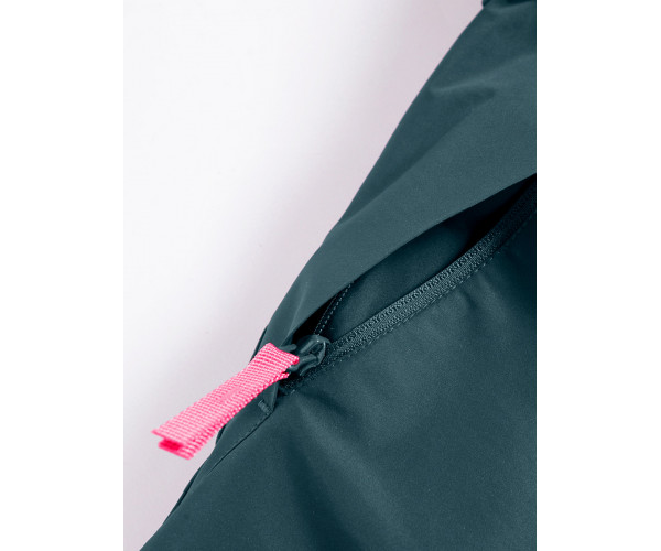 Парка зимняя Valianly для девочки темно-зеленого цвета 9036TZ