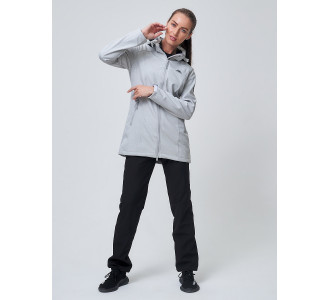 Костюм женский  светло-серого цвета 02037SS