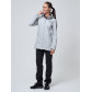 Костюм женский  светло-серого цвета 02037SS
