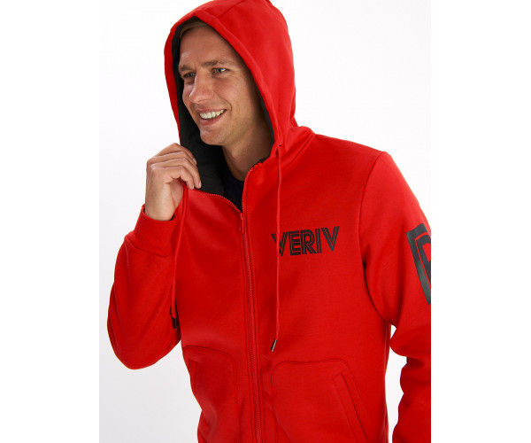 Толстовка мужская красного цвета 3003Kr