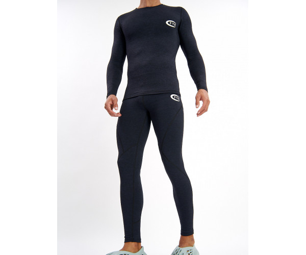 Термобелье мужское темно-синего цвета 2201TS