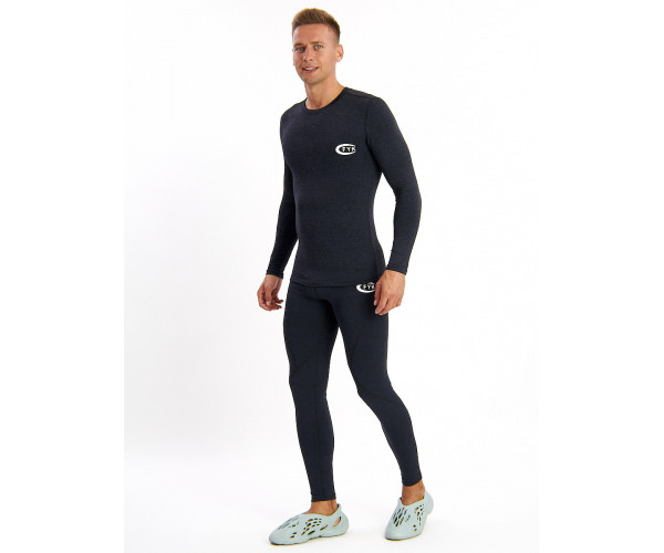 Термобелье мужское темно-синего цвета 2201TS