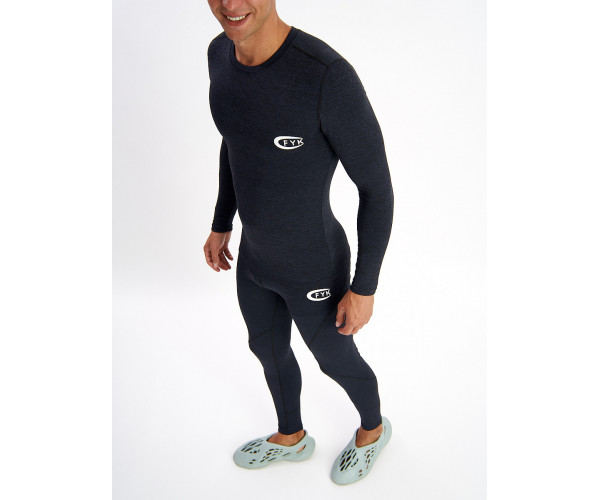 Термобелье мужское темно-синего цвета 2201TS