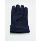 Классические перчатки зимние мужские темно-синего цвета 601TS