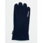 Классические перчатки зимние мужские темно-синего цвета 601TS