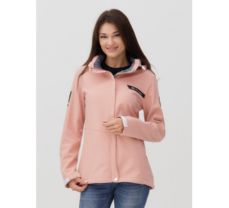 Ветровка  женская розового цвета 2034R