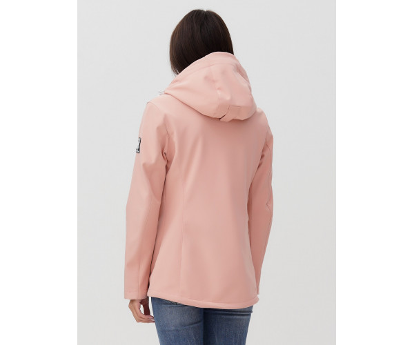 Ветровка  женская розового цвета 2034R