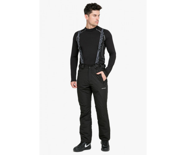 Мужской зимний костюм горнолыжный темно-синего цвета 01901TS