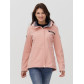 Ветровка  женская розового цвета 2034R