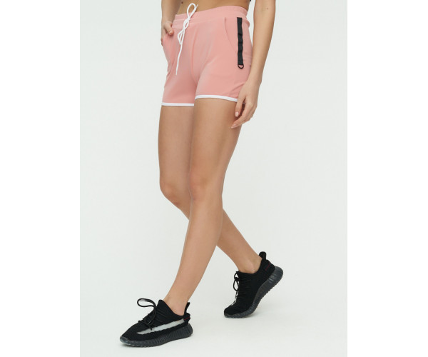 Спортивные шорты женские розового цвета 3019R