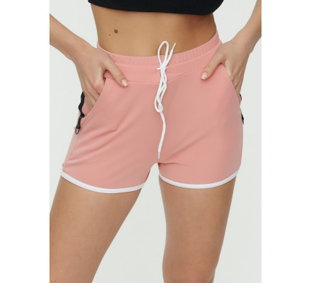 Спортивные шорты женские розового цвета 3019R