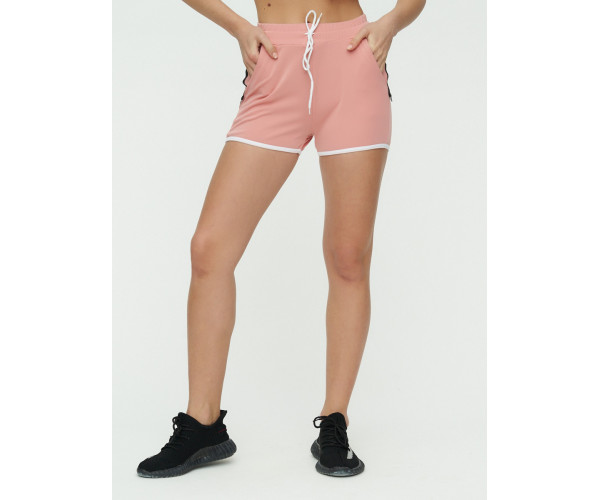 Спортивные шорты женские розового цвета 3019R